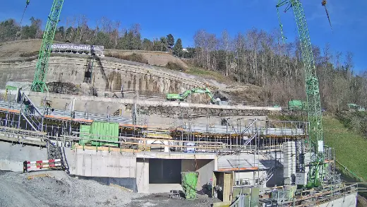 Hillside excavation – Arclap construction camera