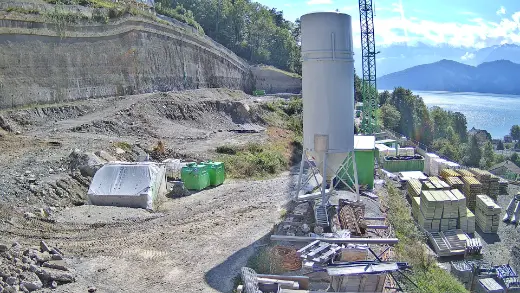 Lakeside construction site – Arclap construction camera