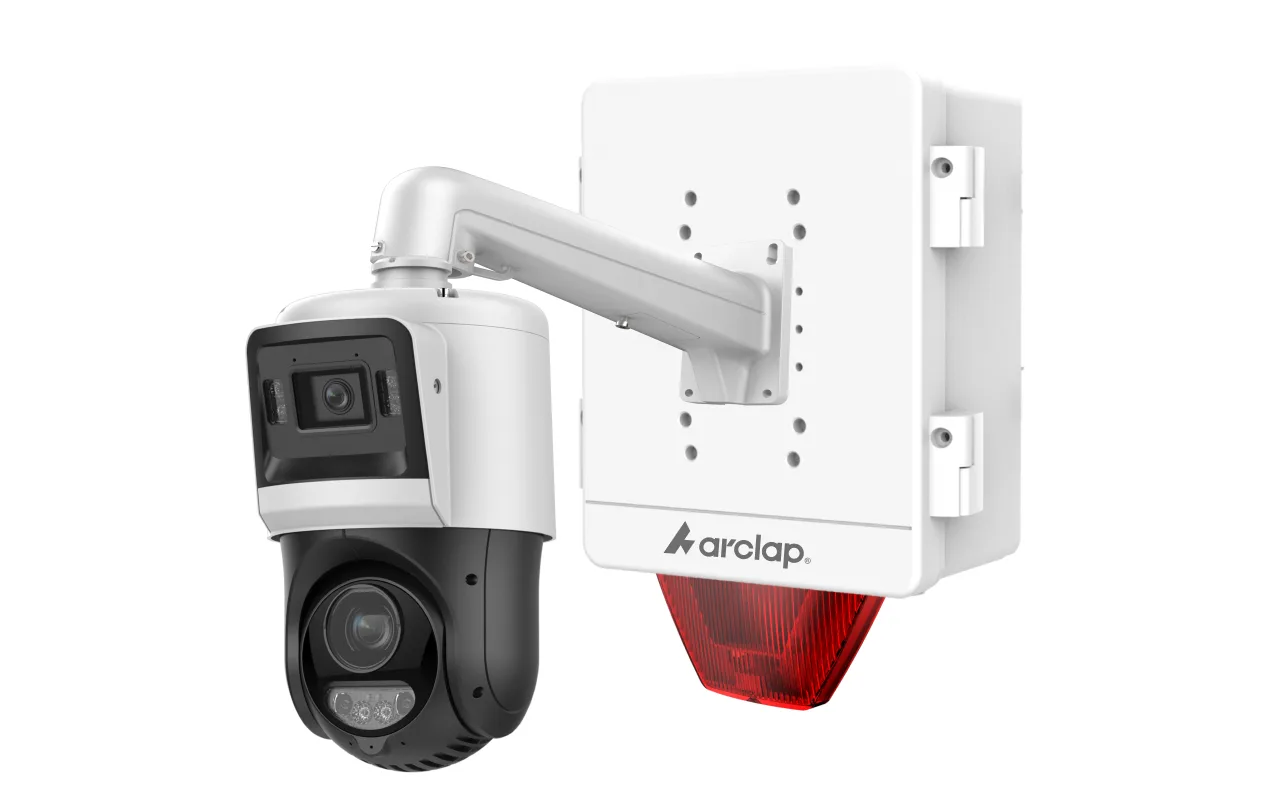 Security Dual-Lens PTZ – video surveillance on site